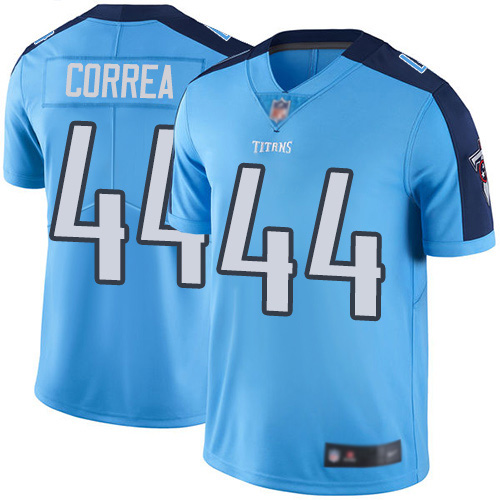 Tennessee Titans Limited Light Blue Men Kamalei Correa Jersey NFL Football #44 Rush Vapor Untouchable
